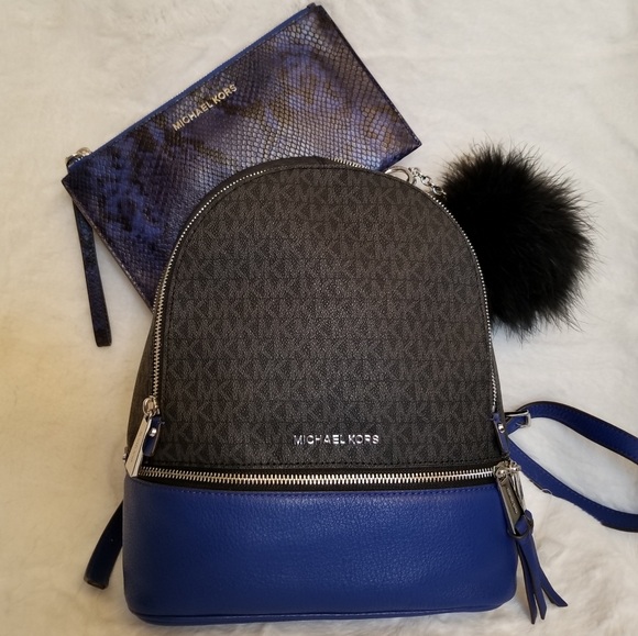 3 PCS MICHAEL KORS BACKPACK SET wallet pom $624 - Picture 11 of 11